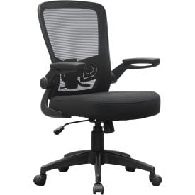 Boss Office Products® Flip Arm Mesh Back Task Chair 18-1/2