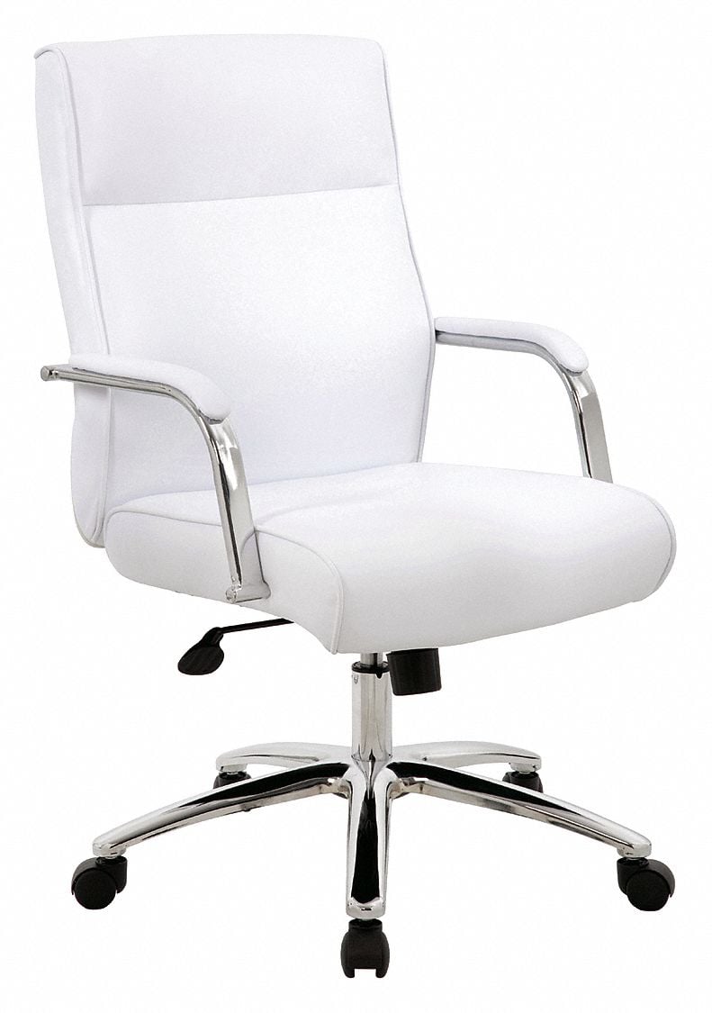 Executive Chair Metal Base Overall 43 H MPN:B696C-WT