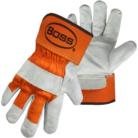 Leather Double Palm Glove, M, PR MPN:1JL2393-M