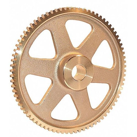 WormGear, 48DP, 14.5PA, 80Teeth, RH, Bronze MPN:G1022