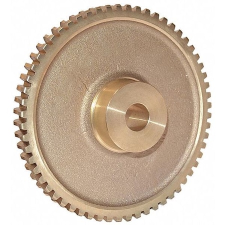 WormGear, 10DP, 14.5PA, 60Teeth, RH, Bronze MPN:GB1064