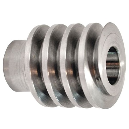 Worm, 10DP, 14.5PA, 1.25PD, Steel, No KWY MPN:GH1066 RH
