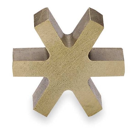 Jaw Coupling Insert, Bronze, FC38 MPN:XFCBB38
