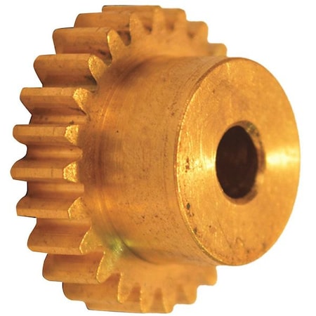 SpurGear, 32DP, 20PA, 24Teeth, Brass MPN:Y3224