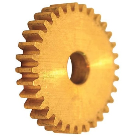 SpurGear, 64DP, 20PA, 40Teeth, Brass MPN:Y6440