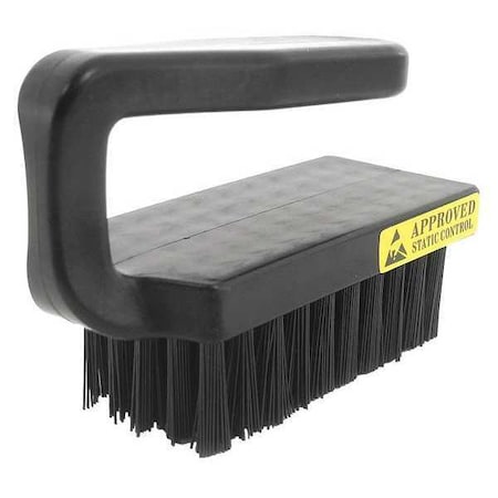 Synthetic Fiber Botron B09927 Conductive Brush 3.75in, Plastic MPN:B09927