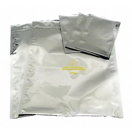 ESD Metal In 3mil Flat Bag 3inx5in, PK100 MPN:B13035