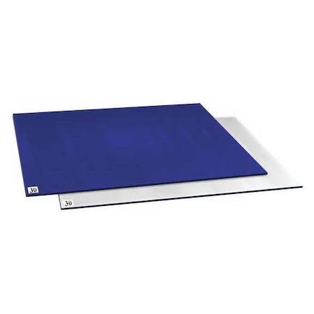 Blue Cleanroom Tacky Mat, PK4 MPN:B6923