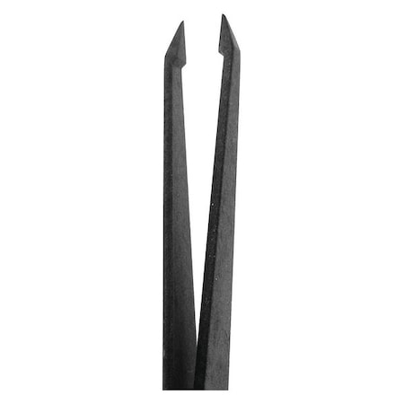 Botron B09902 Black Tweezer 4.6in MPN:B09902