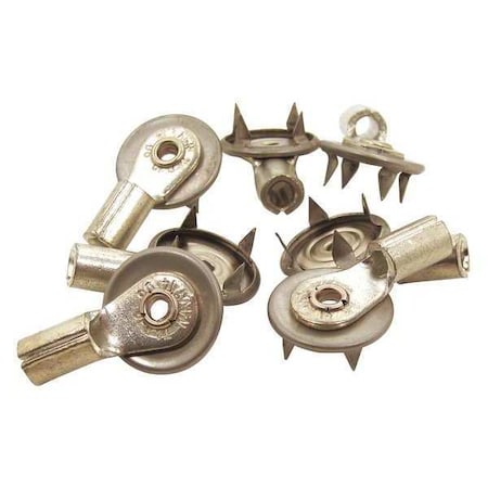 Push and Clinch Banana Connector, PK20 MPN:B9869