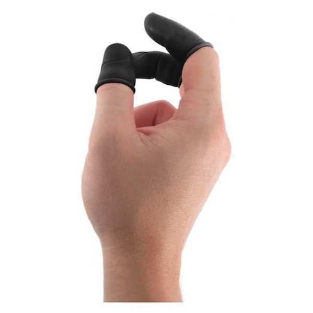 Black ESD Finger Cots 8in Large, PK5 MPN:B6843