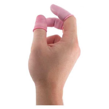 Pink ESD Finger Cots 6in Small, PK10 MPN:B6845