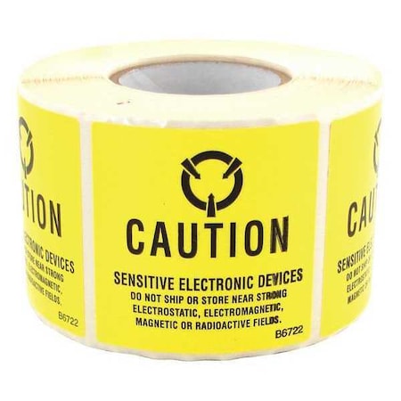 ESD JEDC Label Roll 2inx2in MPN:B6722