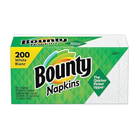 Luncheon Napkins, Paper, White, PK1600 MPN:96595