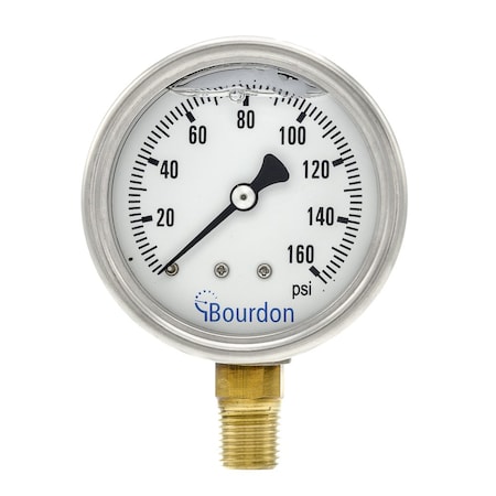 2.5 in. 0/160 PSI 1/4 in. LM MPN:MAX3-D52.H22