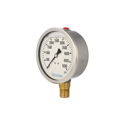 4 in. 0/5000 PSI 1/2 in. NPT LM MPN:MAX5-D62.H37