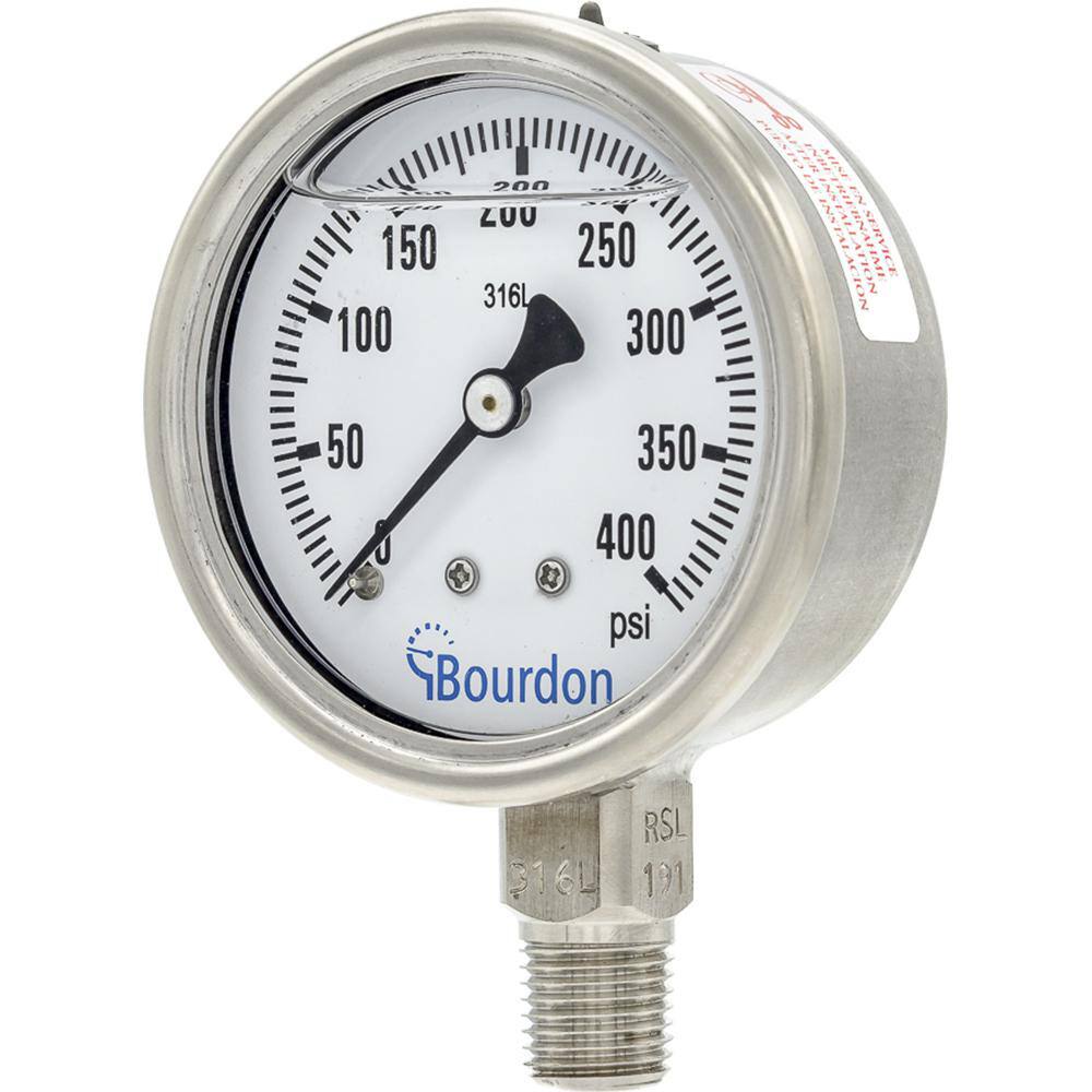 Pressure Gauges, Gauge Type: Commercial Pressure Gauges , Scale Type: Single , Accuracy (%): 1.6 , Dial Type: Analog , Thread Type: NPT MPN:MEX3D52H26/0133 Pressure Gauges, Gauge Type: Commercial Pressure Gauges , Scale Type: Single , Accuracy (%): 1.6 , Dial Type: Analog , Thread Type: NPT MPN:MEX3D52H26/0133