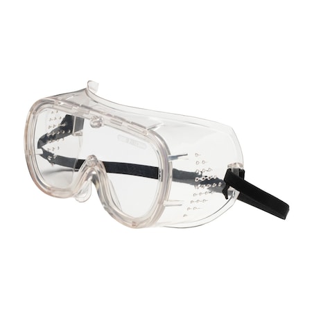 Safety Goggles, Clear Lens, Anti-Fog & Anti-Scratch, Direct Vented, Elastic Strap, 440 Basic Series MPN:248-4400-400
