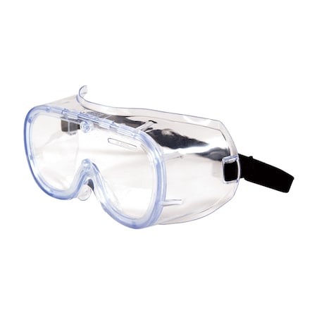 Safety Goggles, Clear Lens, Anti-Fog & Anti-Scratch, Non-Vented, Elastic Strap, 552 Softsides Series MPN:248-5290-400B