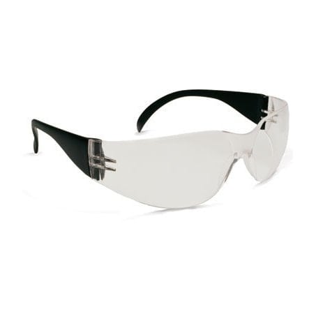 ZENON Z12, Safety Glasses, Uncoated, Clear Lens, Black Frame, Frameless MPN:250-01-0080