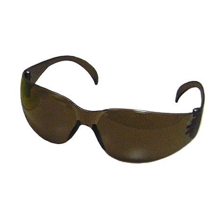 ZENON Z12, Safety Glasses, Anti-Scratch, Dark Brown Lens, Brown Frame, Frameless MPN:250-01-5504
