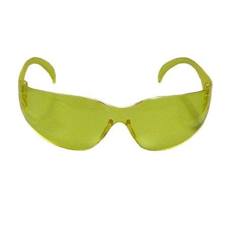 ZENON Z12, Safety Glasses, Anti-Scratch, Amber Lens, Amber Frame, Frameless MPN:250-01-5509