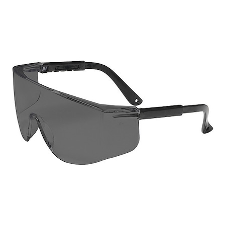 ZENON Z28, Safety Glasses, Anti-Scratch, Gray Lens, Black Frame, Frameless MPN:250-03-0001