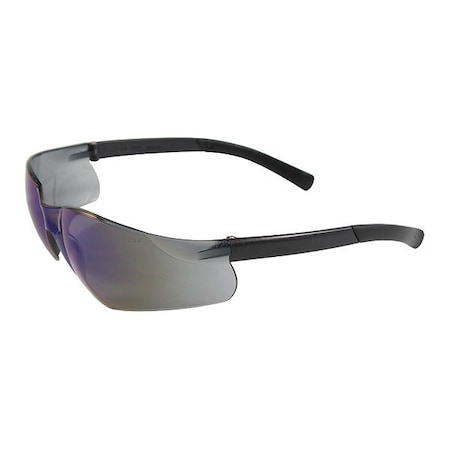 ZENON Z13, Safety Glasses, Anti-Scratch, Blue Mirror Lens, Gray Frame, Frameless MPN:250-06-0006