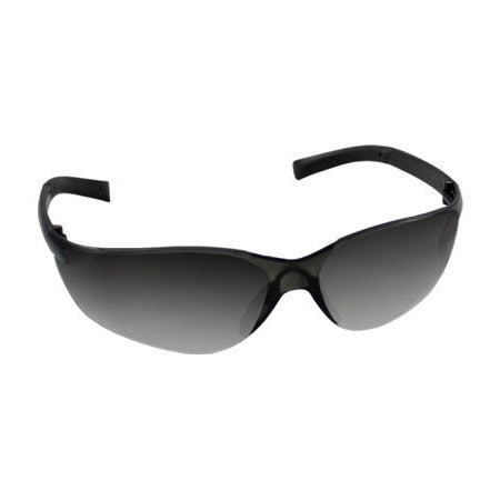 ZENON Z14SN, Safety Glasses, Anti-Scratch, Silver Mirror Lens, Black Frame, Frameless MPN:250-08-0005