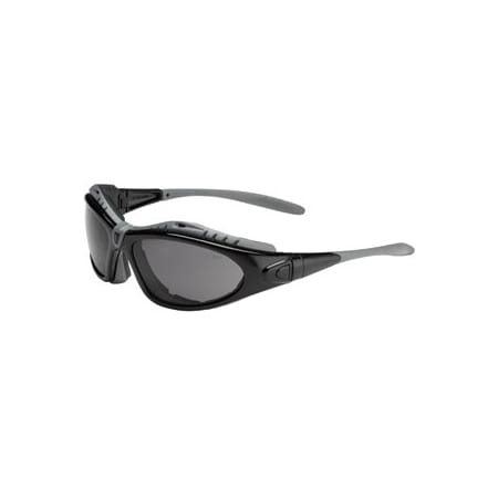 Fuselage, Safety Glasses, Anti-Fog & Anti-Scratch, Gray Lens, Black Frame, Full-Frame, 1 PR MPN:250-50-0421