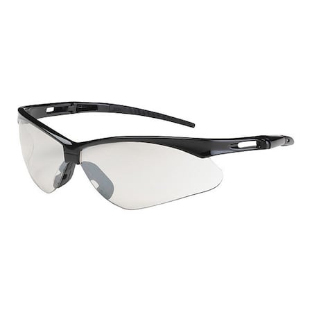 Anser, Safety Glasses, Anti-Scratch, Indoor/Outdoor Lens, Black Frame, Half-Frame MPN:250-AN-10114