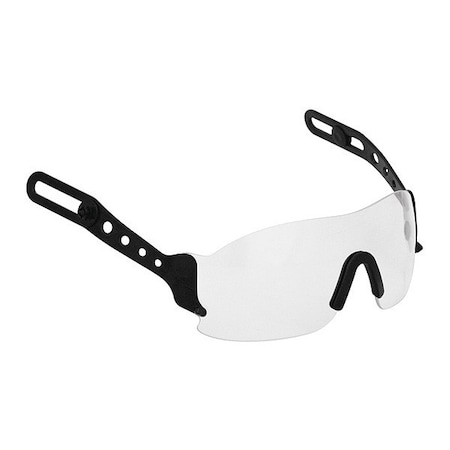 250-EVS, Safety Glasses, Anti-Fog & Anti-Scratch, Clear Lens, Black Frame, Frameless MPN:250-EVS-0000