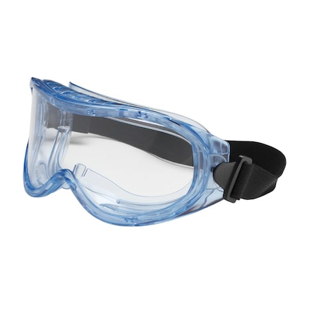 Safety Goggles, Clear Lens, Anti-Scratch, Indirect Vented, Elastic Strap, Contempo Series MPN:251-5300-000