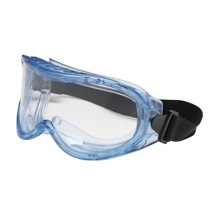 Safety Goggles, Clear Lens, Anti-Fog & Anti-Scratch, Indirect Vented, Elastic Strap, Contempo Series MPN:251-5300-400