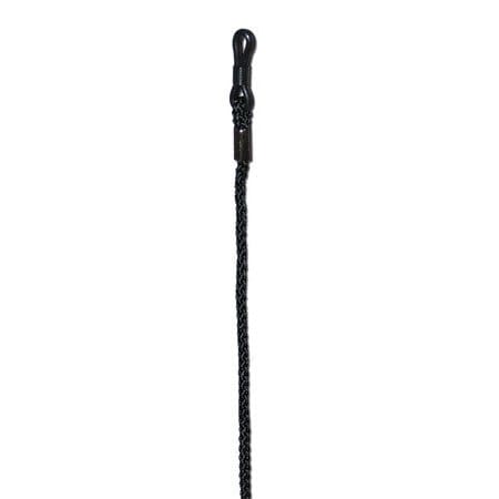Eyewear Cord, Economy Slim Nylon Cord, Black, 6.5 cm Length, Nylon MPN:252-L404