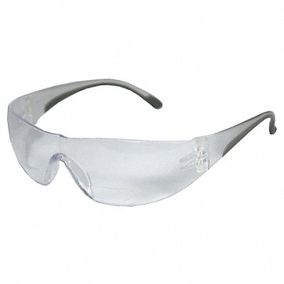Bifocal Safety Read Glasses +1.00 Clear MPN:250-27-0010