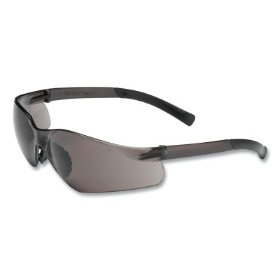 Rimless Glasses Blck Temple Gry Lens Antiscratch MPN:250-08-0001
