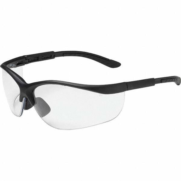 Safety Glass: Scratch-Resistant, Clear Lenses, Frameless, UV Protection MPN:250-21-0400