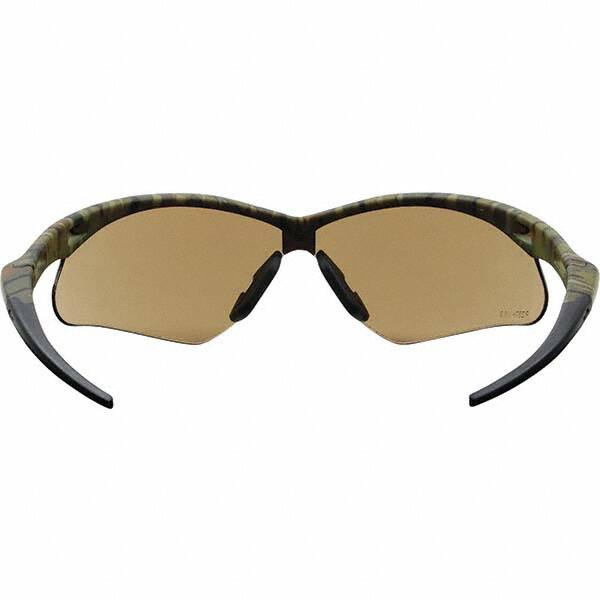 Safety Glass: Anti-Fog & Scratch-Resistant, Brown Lenses, Frameless, UV Protection MPN:250-AN-10124