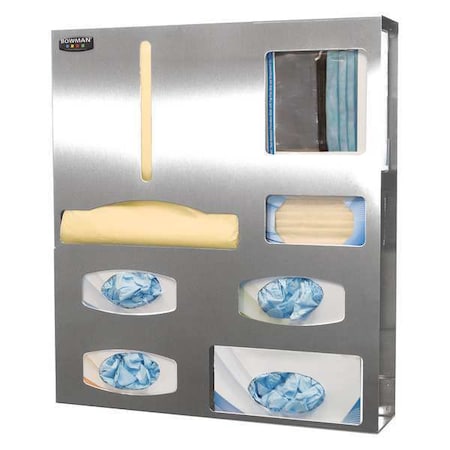 Personal Protection System, Stainless Steel Resealable Bag, 1 Components MPN:PS016-0300