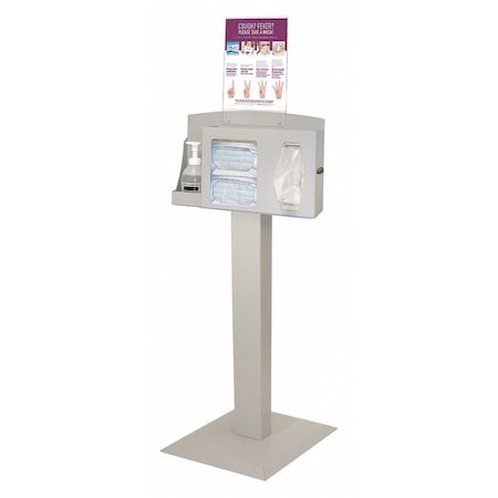 Respiratory Hygiene Station, 59-7/64 in.H MPN:BD101-0012
