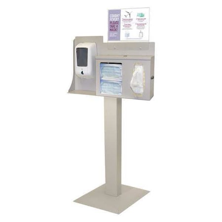 Respiratory Hygiene Station, 57-63/64in.H MPN:BD106-0012