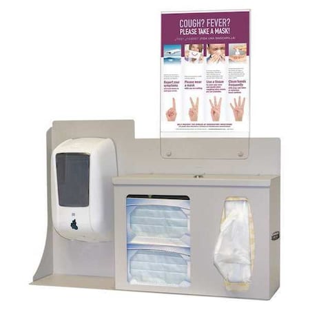 Respiratory Hygiene Station, 24-27/64in.H MPN:BD205-0012