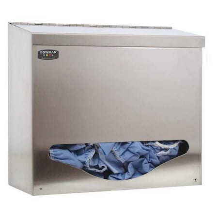 Bulk Dispenser, Silver, 12 3/16