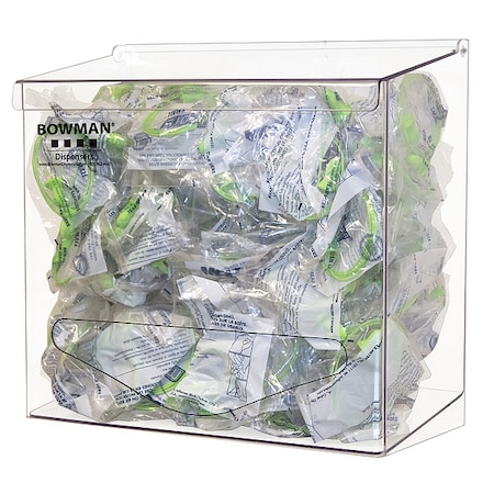 Bulk Dispenser, Clear, 11-1/8inH MPN:BP-021