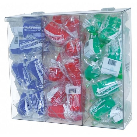 Bulk Dispenser, Clear, 18 3/8