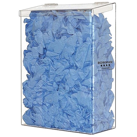 Protection Dispenser, PETG, Clear, 17 in H x 12 5/8 in W x 5 3/4 in D MPN:BK211-0111