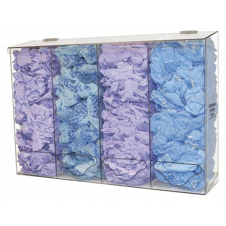 Bulk Dispenser, 4 Compartments, Clear MPN:BK314-0111