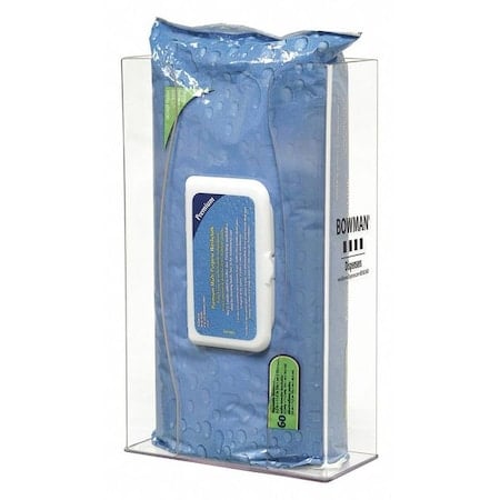 Wipe Dispenser, 1 Compartments, Clear MPN:CL022-0111
