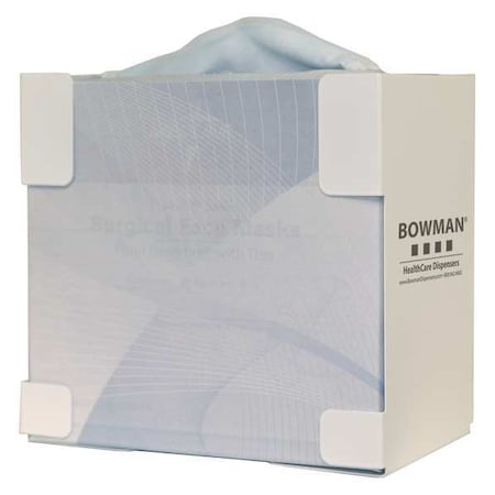 Face Mask Dispenser, 7-1/2inHx5-1/4inD MPN:FB-063